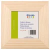 Image de Support à décorer en bois - Cadre plat - 20 x 20 cm