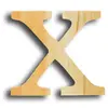 Image de Support à décorer en bois - Lettre petit modèle - X - 12,3 x 11,6 cm