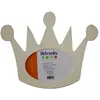 Image de Support à décorer en bois - Cadre photo - Couronne - 23 x 18 cm