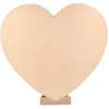 Image de Urne coeur en bois 35 x 33,5 x 13 cm