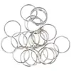 Image de Anneaux porte-clés - 2,5 cm - 22 pcs