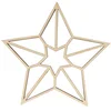 Image de Flocon de neige en bois #1 - 20 cm