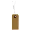 Image de Etiquettes - kraft - 4 x 9 cm - 50 pces