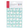 Image de Fleurs et Papillons en papier - Paillettes - 30 pces