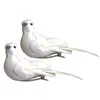 Image de 2 Colombes blanches - 9,5 x 4 cm la pièce