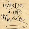 Image de Tampon bois - Invitation à notre mariage - 7.6 x 7.4 cm