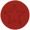 Image de Feutrine - 4 Etoiles Noël Rouge