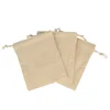 Image de Sachet en toile avec cordon - 9 x 11,5 cm - 3 pcs