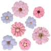 Image de Fleurs en papier et perles Lovely Swan - 8 pcs