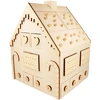 Image de Calendrier de l'Avent en bois Maison pain d'épices