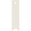 Image de Étiquette 6 x 1.5 cm 50 pcs Kraft Blanc