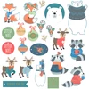 Image de Forme en papier imprimé Beary Christmas