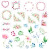 Image de Découpes en Papier Calque Au Jardin Fleurs