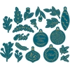 Image de Découpe en papier Splendid Christmas 19 pcs Étiquettes