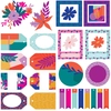 Image de Découpes en papier Die Cut Colorblock
