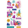Image de Autocollants Colorblock Textes