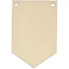 Image de Fanion en bois 6 x 4 cm 30 pcs
