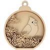 Image de Boule en relief Xmas Berries 17,5 x 15 cm Cardinal