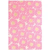 Image de Papier népalais Lokta 28 x 21,5 cm 12 pcs Foil Rose