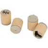 Image de Tampons en bois 4 pcs ø 200 mm Christmas Time