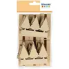 Image de Marque-place 6 pcs Sapins