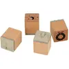 Image de Tampons en bois 4 pcs Home for Christmas
