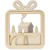 Image de Silhouette en relief Maison 2 pcs