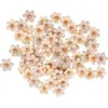 Image de Fleurs décoratives Coton recyclé Beiges Ø 1,1 cm 60 pcs
