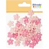 Image de Fleurs décoratives Coton recyclé Roses Ø 1,9 cm 50 pcs