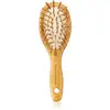 Image de Olivia Garden Brosse plate Bamboo Touch pour cheveux et cuir chevelu XS