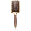 Image de Olivia Garden Brosse à cheveux rectangulaire dorée et marron