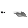 Image de Gates Courroie D'accessoire 7pk1113