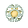 Image de Set De 2 Balles En Silicone Vert D'eau Et Jaune