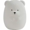 Image de Veilleuse Grand Ours Blanc 16cm Silicone
