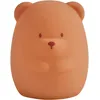 Image de Veilleuse Medium Ours Caramel 12cm  Silicone