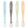Image de Set De 4 CuillÃ¨res En Silicone - Nattou