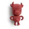 Image de Je Decouvre Hochet - Rosalie Hochet Multisensoriel Eco - Bordeau - 11cm