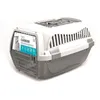 Image de Mpets Cage De Transport - Pour Chien - M - Gris Et Blanc