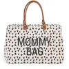 Image de Sac Ã Langer Mommy Bag Canvas LÃ©opard - Childhome