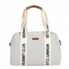 Image de Sac Ã Langer Mommy Club Signature Canvas Off White