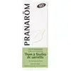 Image de Pranarôm Huiles Essentielles Huile Essentielle de Feuille de Thym Bio par Sariette 10 ml