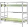 Image de Vipack Pino Lits Superposs Pin Massif Blanc 209x105x182cm