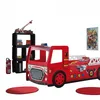 Image de Vipack Funbeds Lit Pompier Mdf Rouge 223 X 101 X 101 Cm