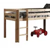 Image de Vipack Pino Lit Compact Pin Massif Nature 209 X 105 X 114 Cm