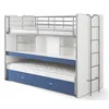 Image de Vipack Lits Superposs Bonny 2 Couchages Compact 80 Bleu