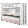 Image de Vipack Bonny Compact80 Lits Superposs 2 Couchages Rose Clair