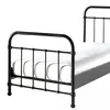 Image de Vipack Lit en mtal New York Noir 90 x 200 cm