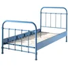 Image de Vipack Lit En Mtal New York Bleu 90 X 200 Cm