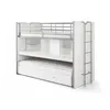 Image de Vipack Lits Superposs Bonny 2 Couchages Compact 80 Blanc