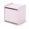 Image de Vipack Kiddy Chevet Enfant Bois Laqu 1 Porte L 40cm Vieux Rose